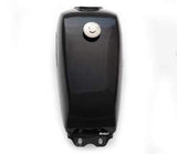 The Manta Cafe Racer Gas Tank - Black - Motorcycle Gas/Fuel Tank 3.2 Gallon 12L