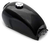 The Skyline Cafe Racer - Black - Motorcycle Gas/Fuel Tank 2.4 Gallon 9L