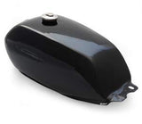 The Manta Cafe Racer Gas Tank - Black - Motorcycle Gas/Fuel Tank 3.2 Gallon 12L