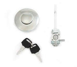 The Manta Cafe Racer Gas Tank - Black - Motorcycle Gas/Fuel Tank 3.2 Gallon 12L