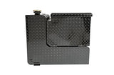 Dee Zee DZ91741XB (80 gallon) Auxiliary Diesel Combo Transfer Tank & Tool Box - Black Aluminum
