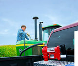 Fill-Rite FR1210G 12V 15 GPM (57 LPM) Fuel Transfer Pump with Discharge Hose, Manual Nozzle, Suction Pipe, RED