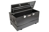 Dee Zee DZ91741XB (80 gallon) Auxiliary Diesel Combo Transfer Tank & Tool Box - Black Aluminum