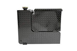 Dee Zee DZ91741XB (80 gallon) Auxiliary Diesel Combo Transfer Tank & Tool Box - Black Aluminum