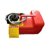 Quicksilver 8M0047598 Portable Marine Boat Fuel Tank with Fuel Demand Valve, 3.2-Gallon Capacity