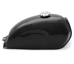 The Skyline Cafe Racer - Black - Motorcycle Gas/Fuel Tank 2.4 Gallon 9L