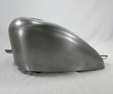 Sportster Chopper Bobber Custom Build Gas Tank - Steel - 2.4 Gallon Capacity - Motorcycle Cafe Racer Fuel Cell Petrol
