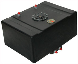 RCI 16 GALLON DRAG RACING FUEL CELL W/SENDING UNIT AND 2" SUMP, RACE GAS TANK